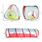Toy Time Kids Tent, Cube, and Tunnel- Pop Up Foldable Playhouse Hut Indoor/Outdoor Use for Girls and Boys 260484KNE - alternate 2